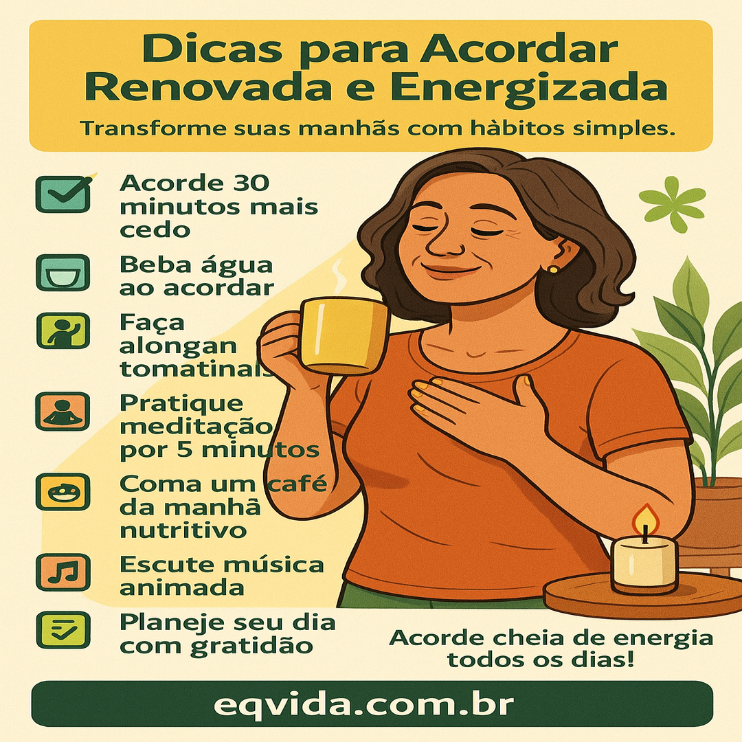 Acorde com mais energia e transforme seu dia agora