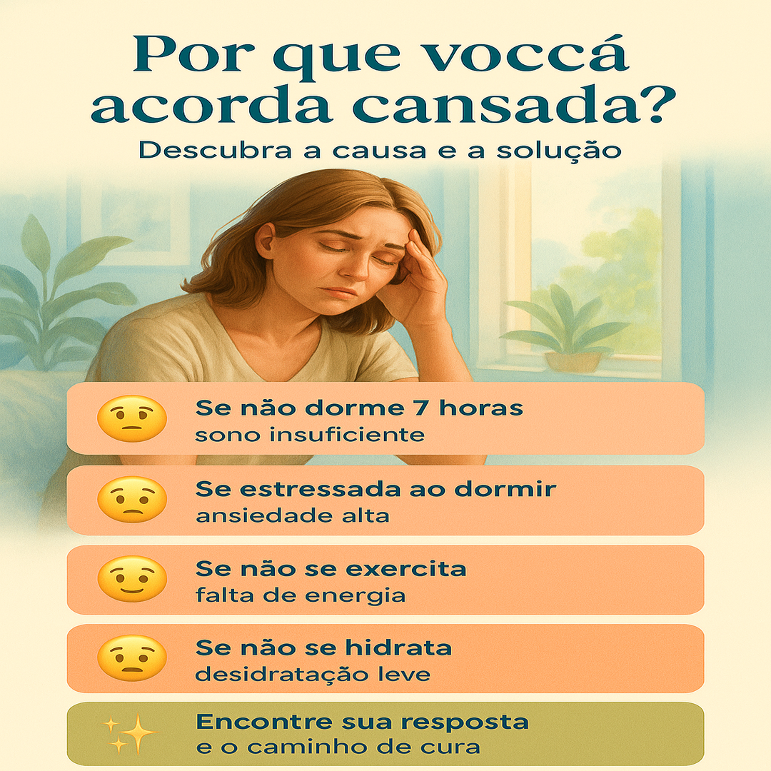 Acordei cansada sempre? Reconecte sua energia ao amanhecer