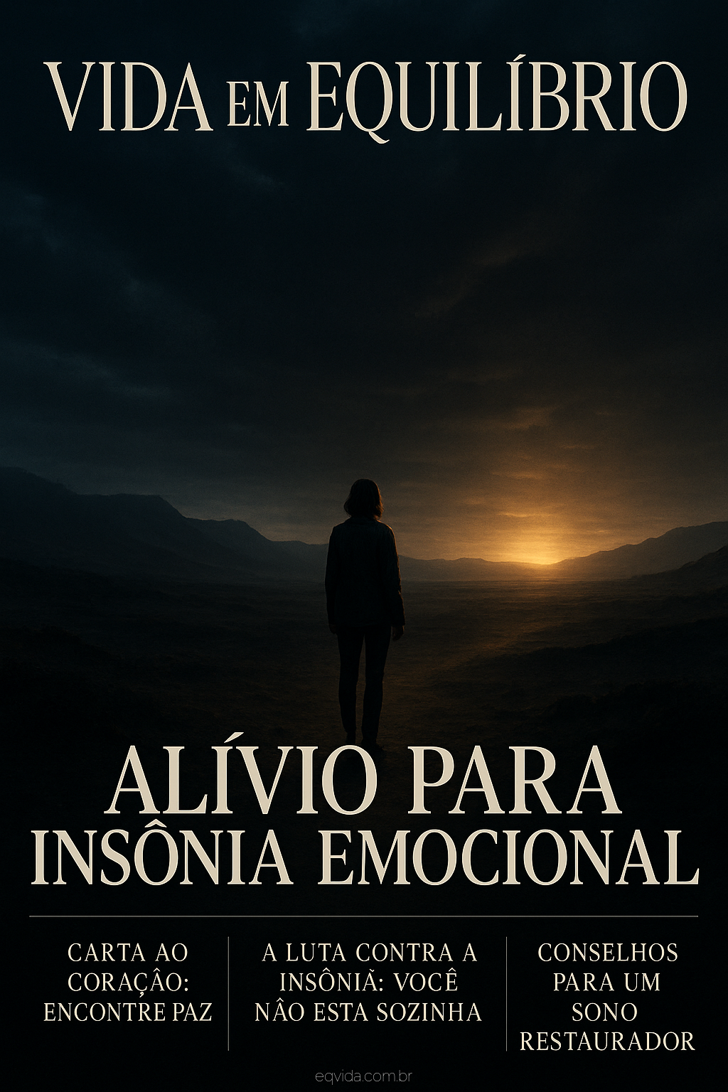 Alívio para Insônia Emocional: Carta ao Coração Cansado