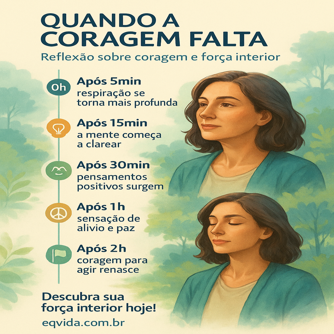 Quando a Coragem Falta: Uma Carta Para Você