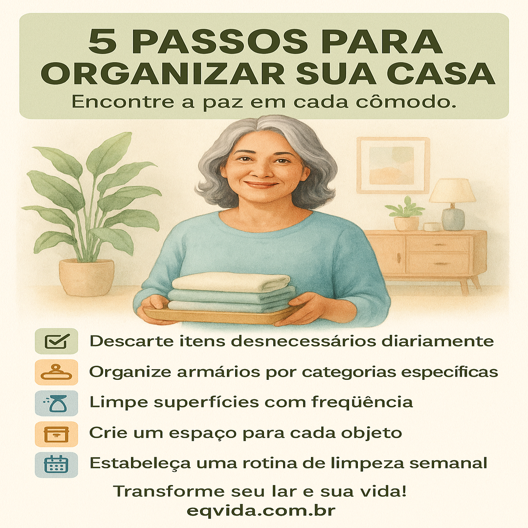 Como um Checklist Pode Organizar Sua Casa e Trazer Paz