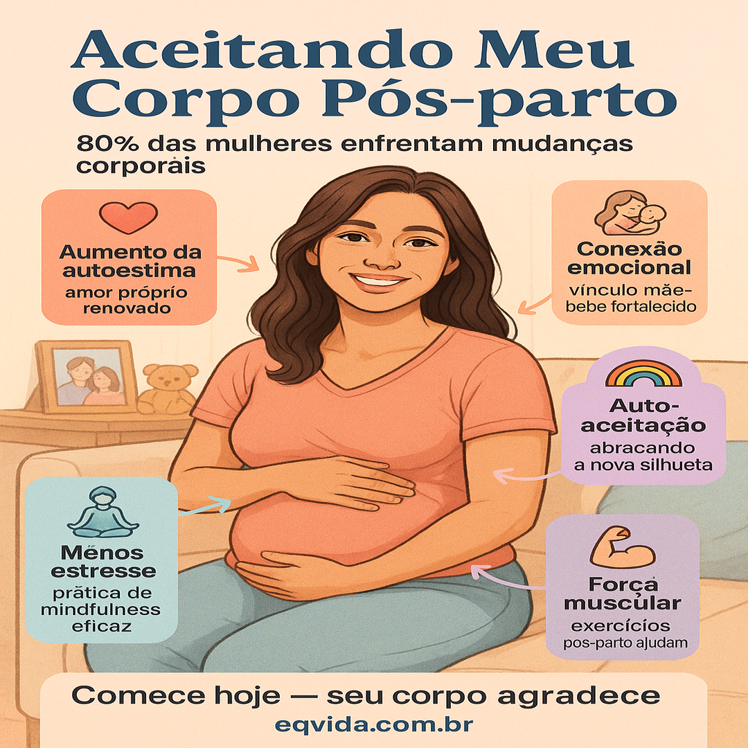 Desabafo de Mãe: Aceitando Meu Corpo Pós-parto