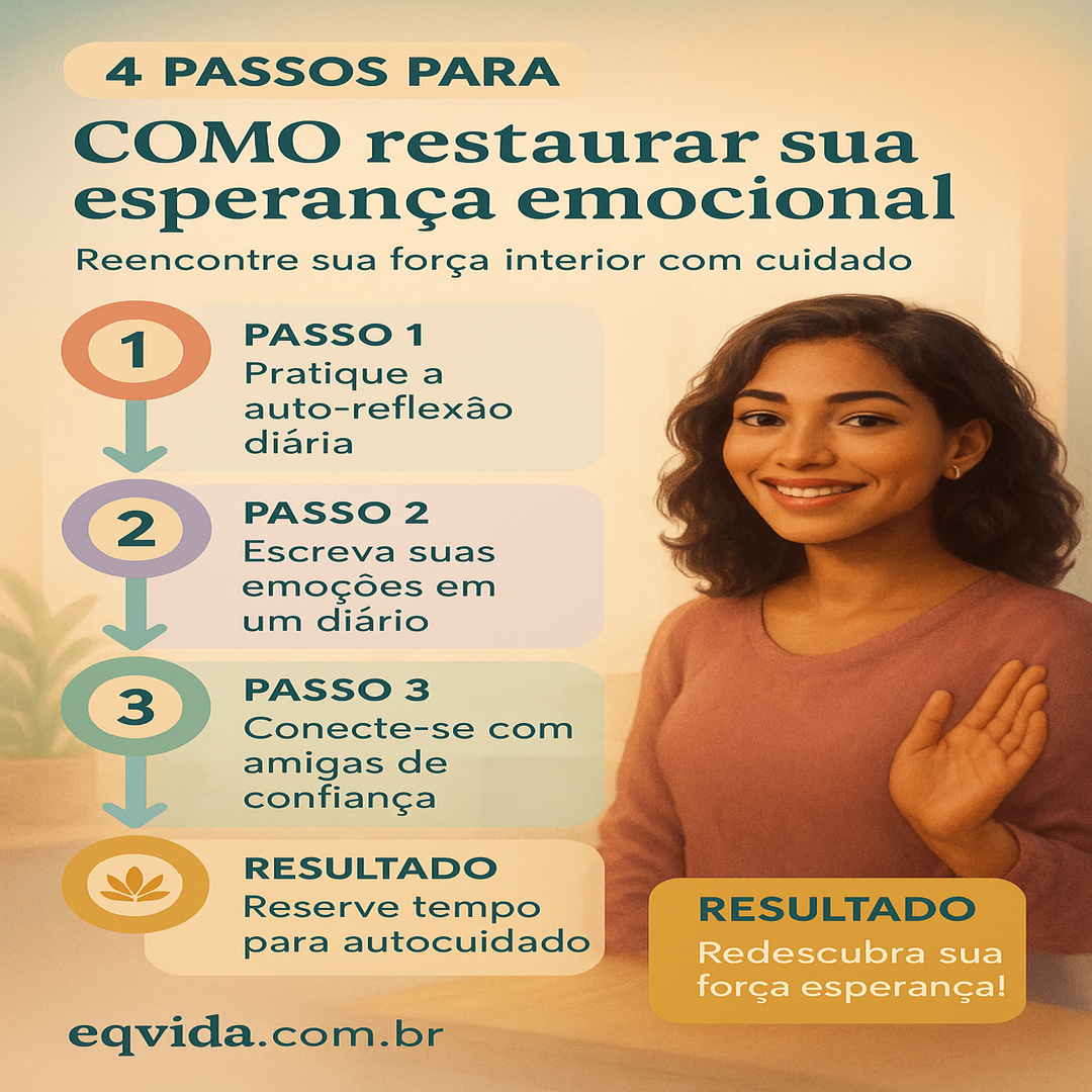 Como encontrar esperança emocional feminina em momentos difíceis