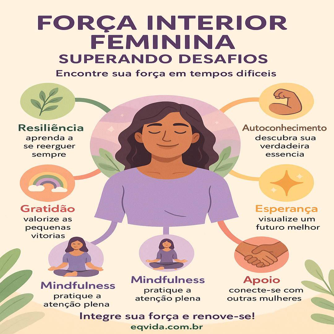 Força Interior Feminina: Quando Tudo Parece Difícil