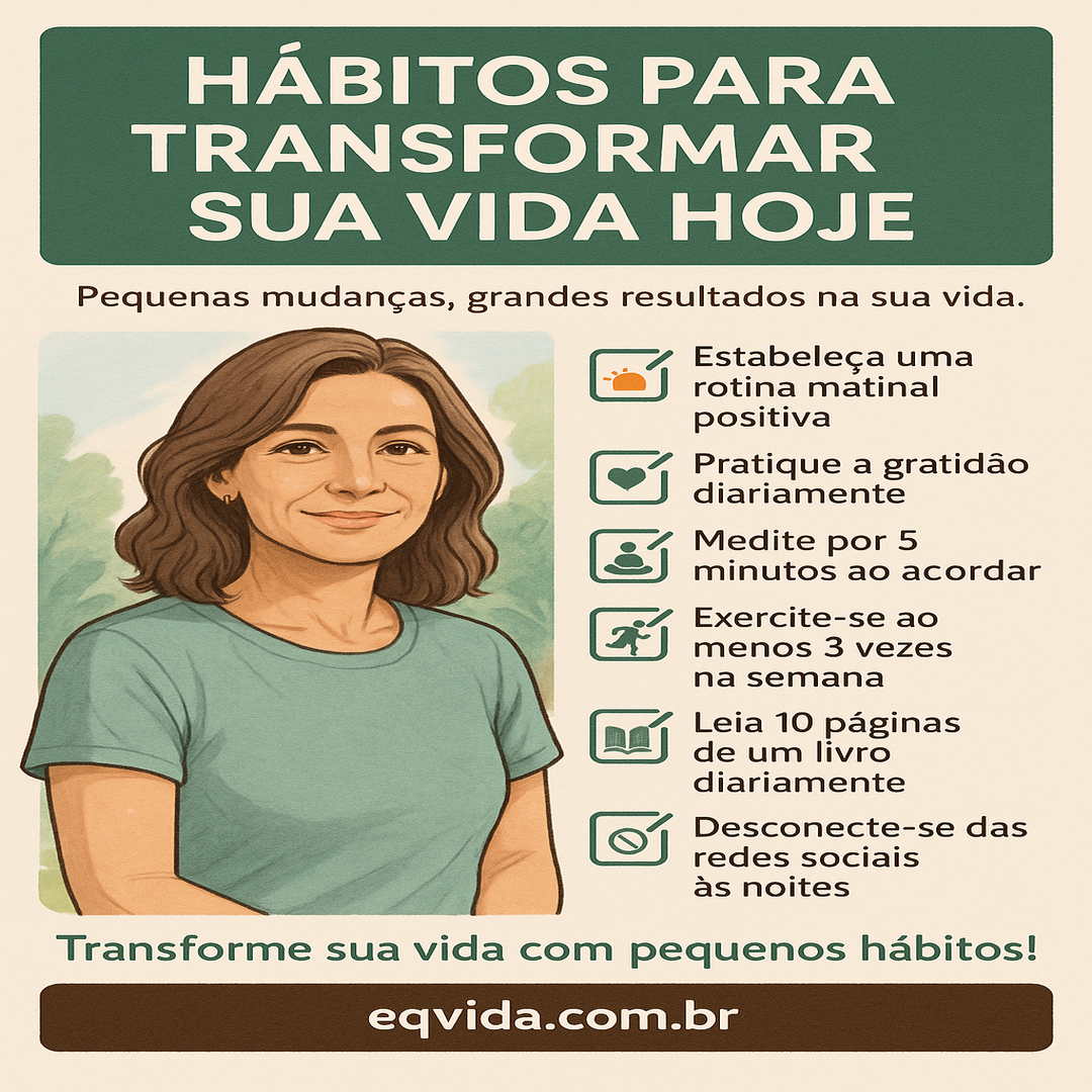 Como Hábitos Simples Podem Transformar Sua Vida Hoje