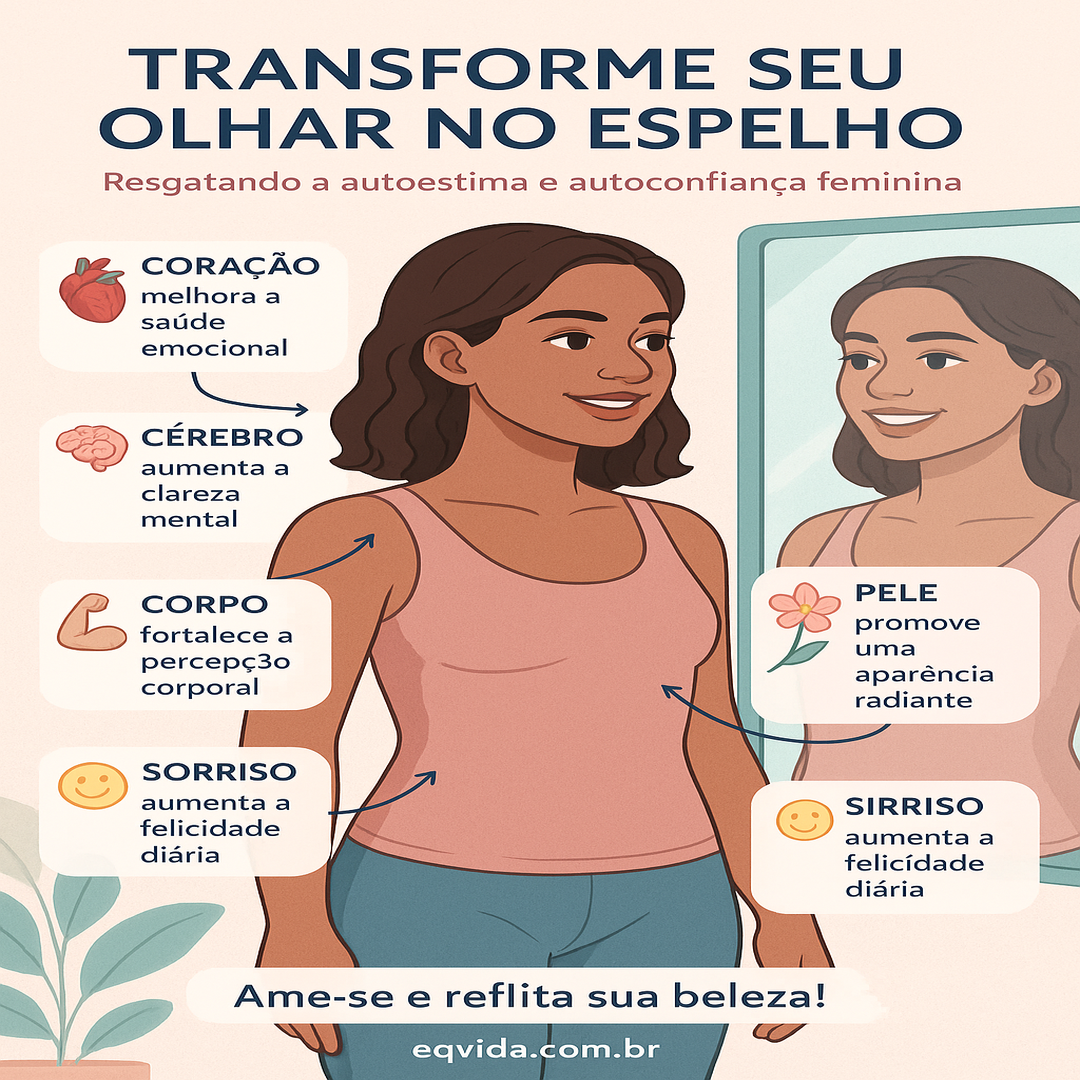 Insatisfação com o corpo? Vamos entender o espelho