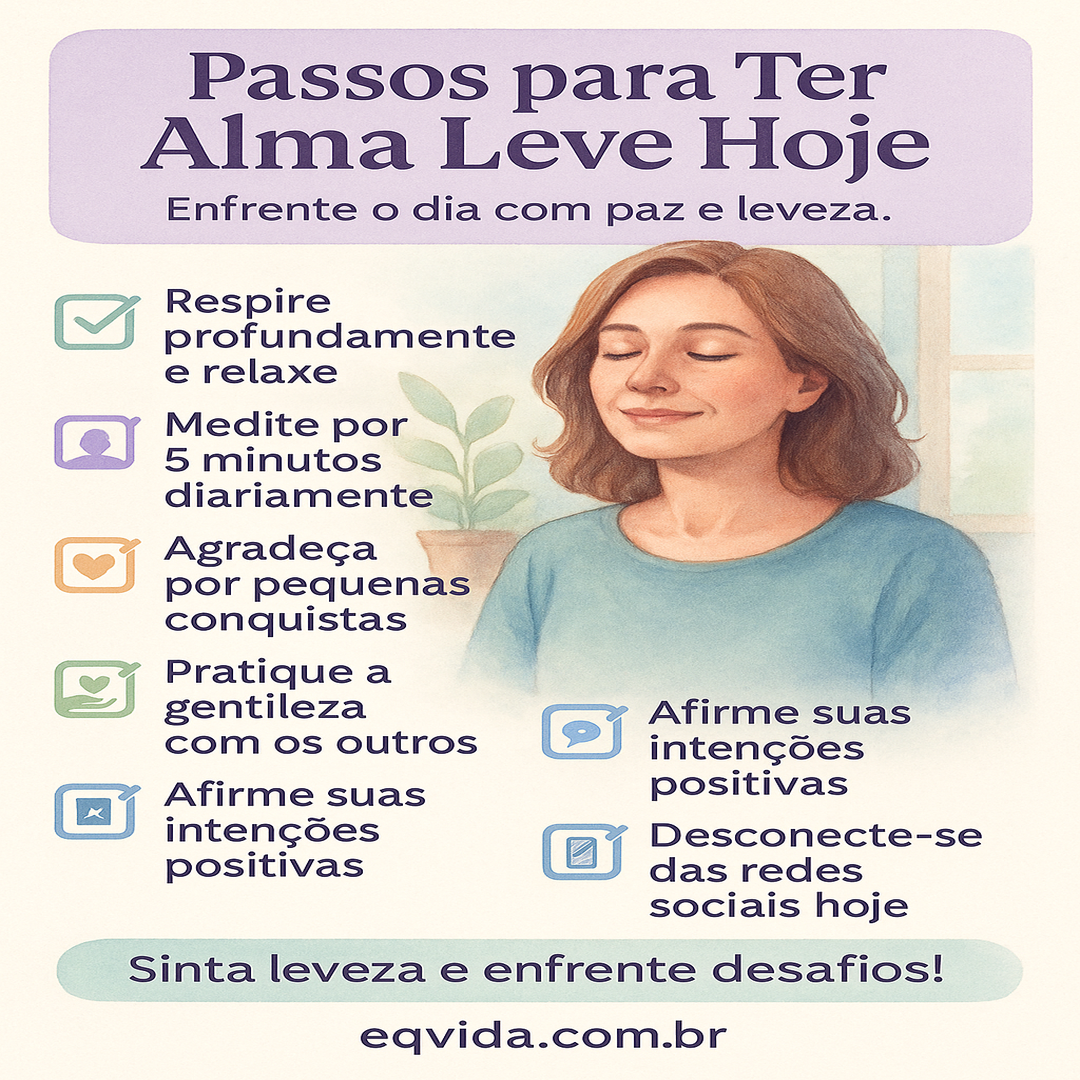 Oração para Enfrentar o Dia e Ter Alma Leve Hoje