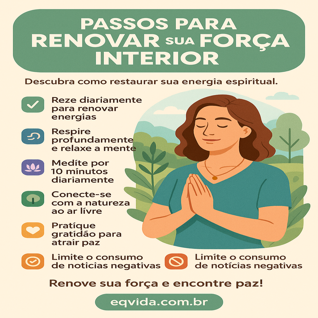 Você se sente exausta? Oração para renovar sua força