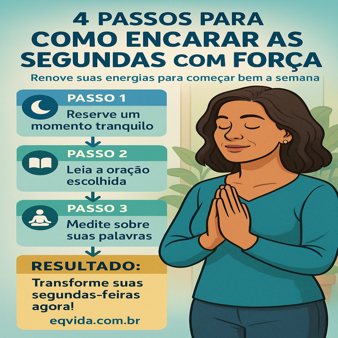 Como uma Oração Pode Te Dar Força nas Segundas-feiras