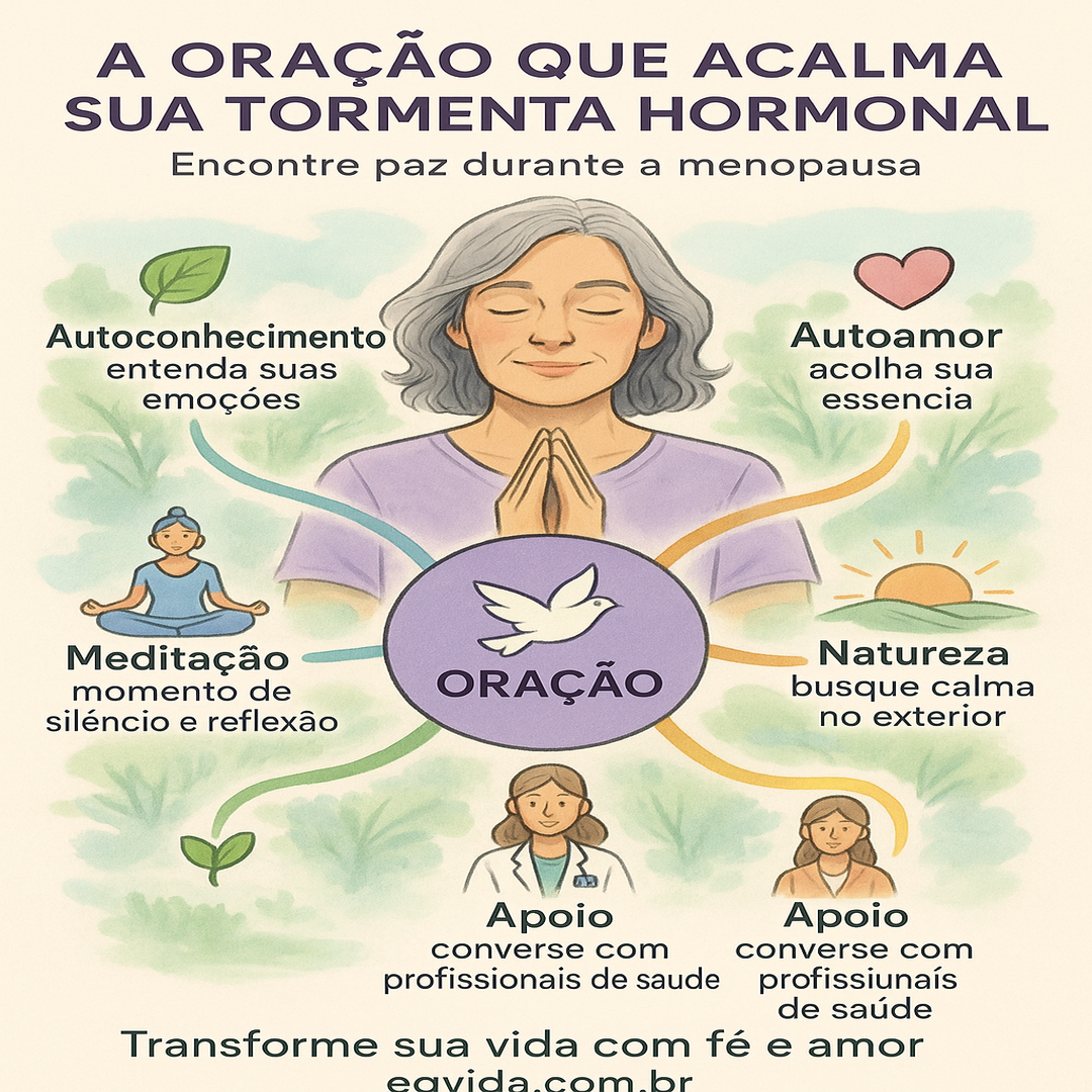 A Oração Que Acalma Sua Tormenta Hormonal Agora