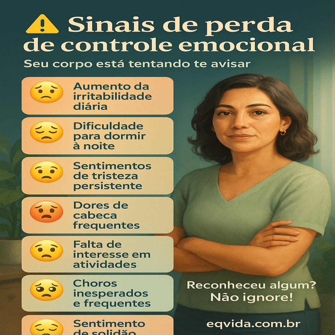 Sente que está perdendo controle emocional? Leia isso