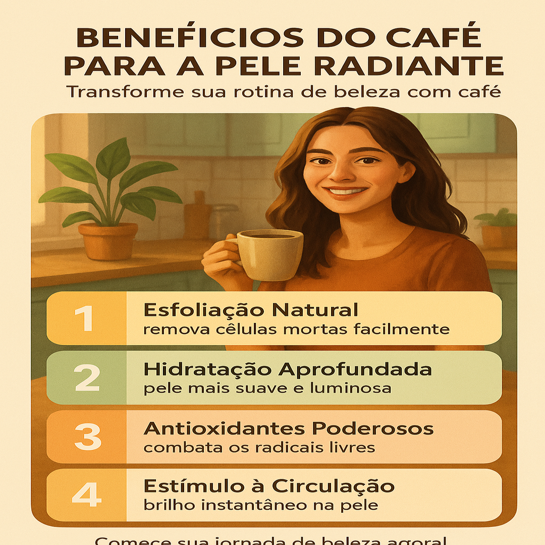 Café para Pele Radiante: Descubra essa Receita Especial