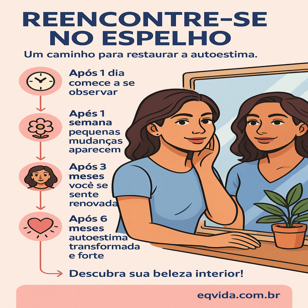 Quando você não se vê mais: como se reencontrar no espelho