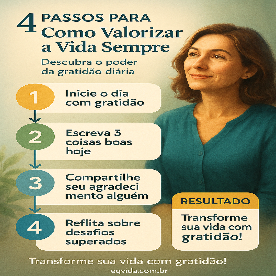 Reflexão sobre a vida: aprenda a agradecer hoje