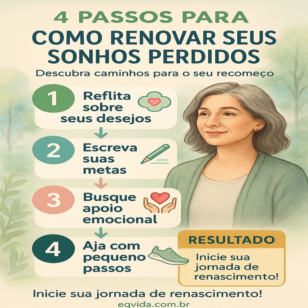 Você que enterrou sonhos, como encontrar o renovo?