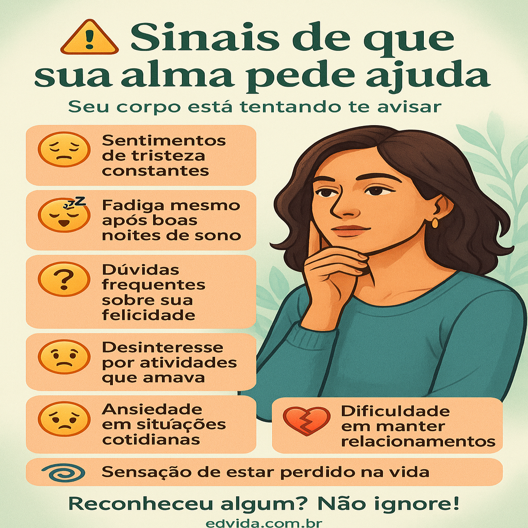 Sua alma precisa de cuidado? Veja os sinais agora