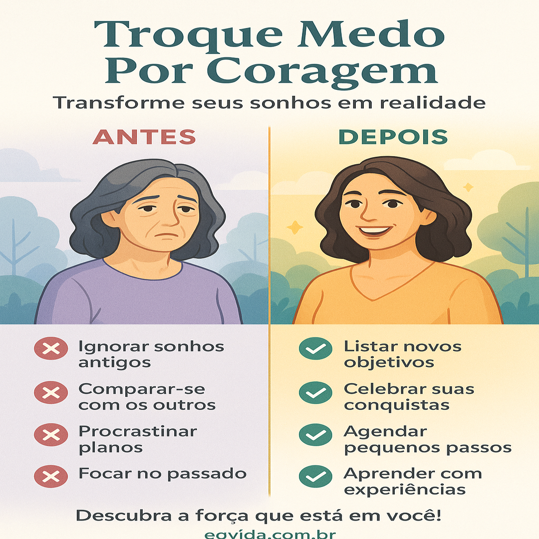 Recolha seus sonhos guardados e renove sua vida