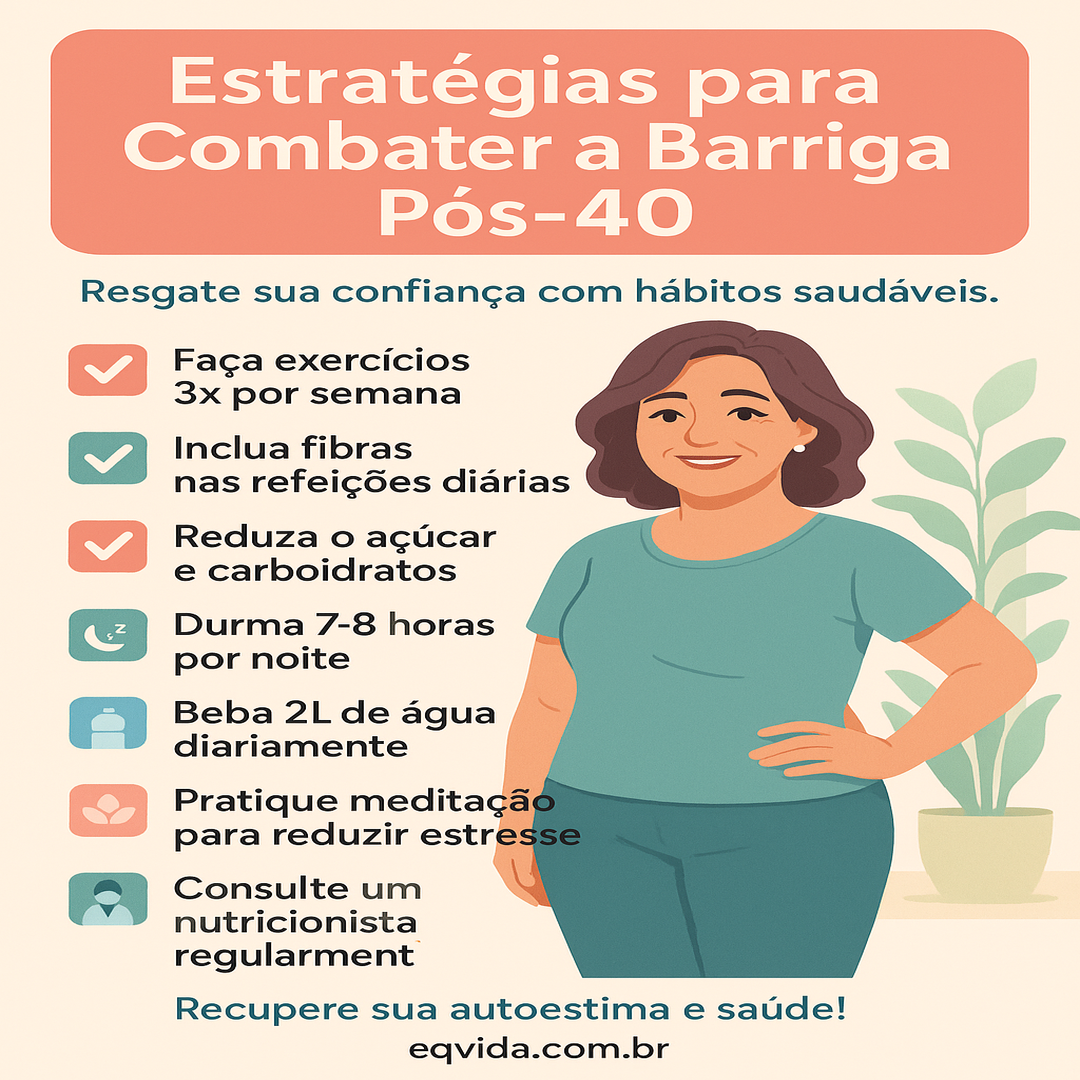 Barriga Pós-40: Como Lidar com Essa Mudança Difícil