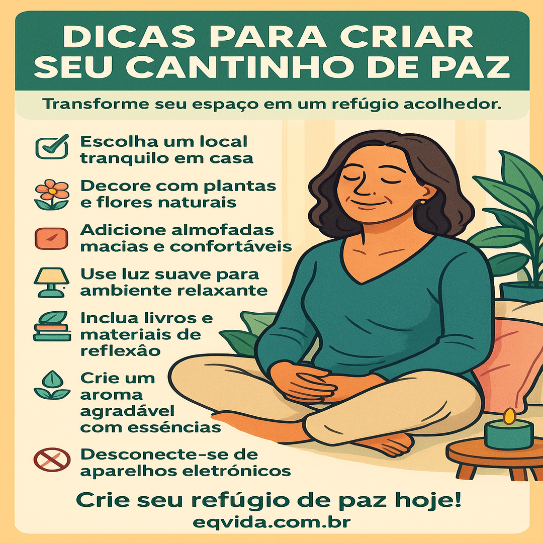 Como criar seu cantinho de paz em casa para relaxar