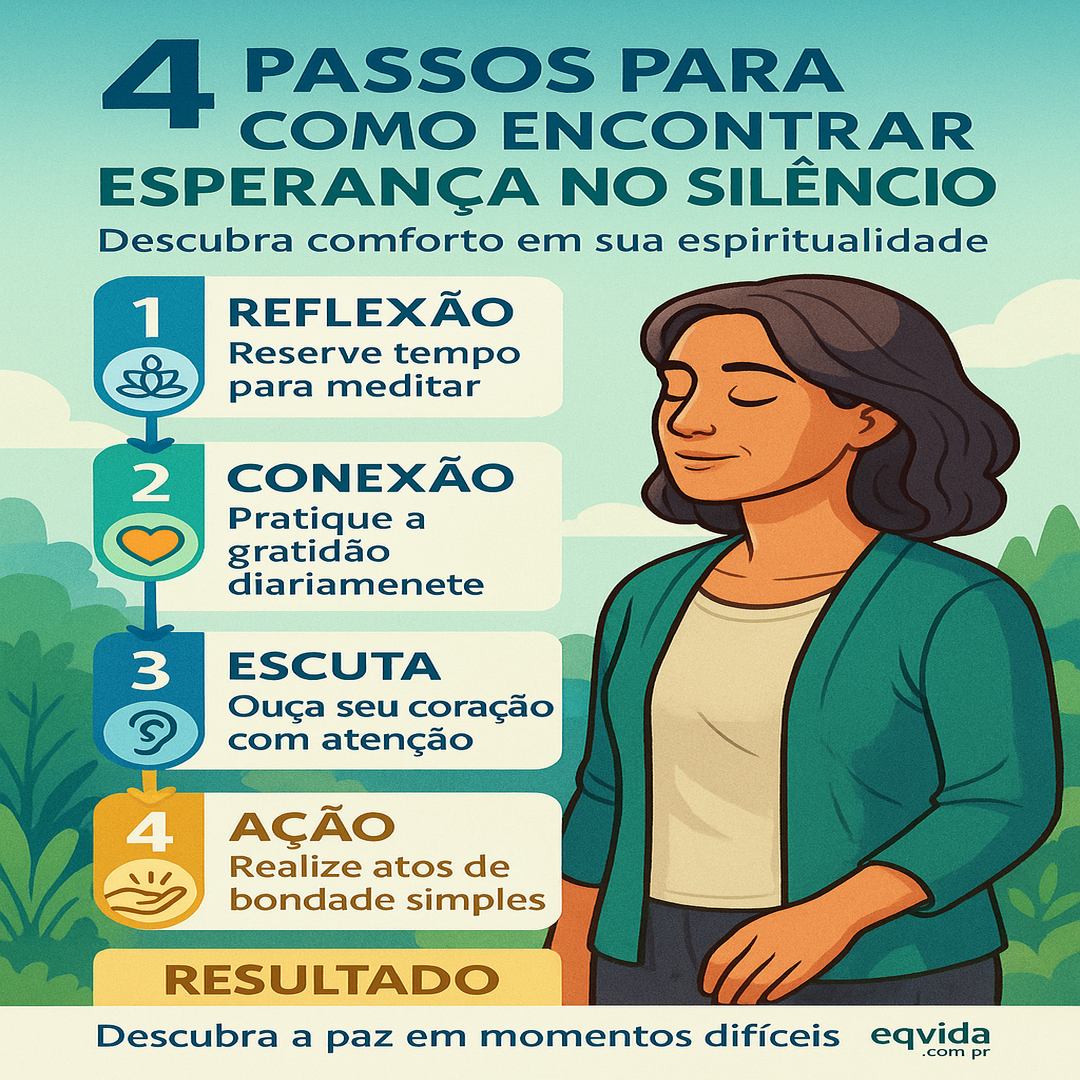 Fé no Silêncio: Como Encontrar Esperança em Momentos Difíceis