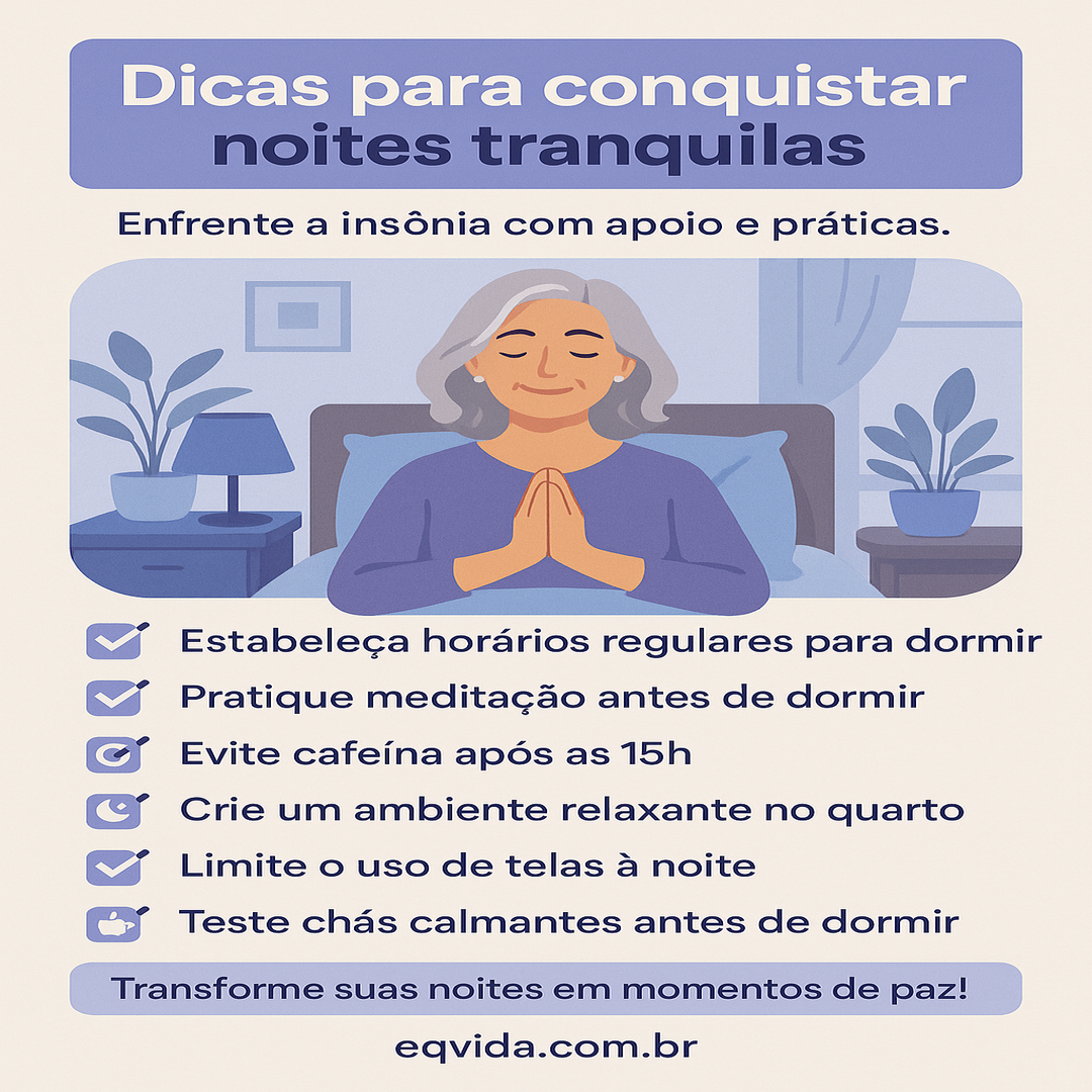 Como lidar com insônia crônica e encontrar paz