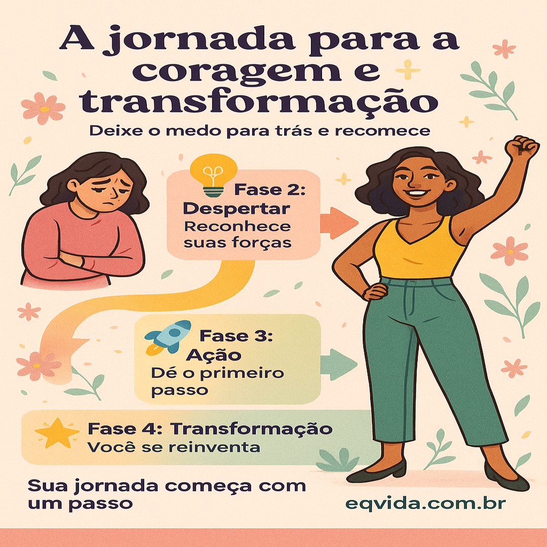 Medo é Normal, Recomeçar é Coragem: Vamos Conversar?