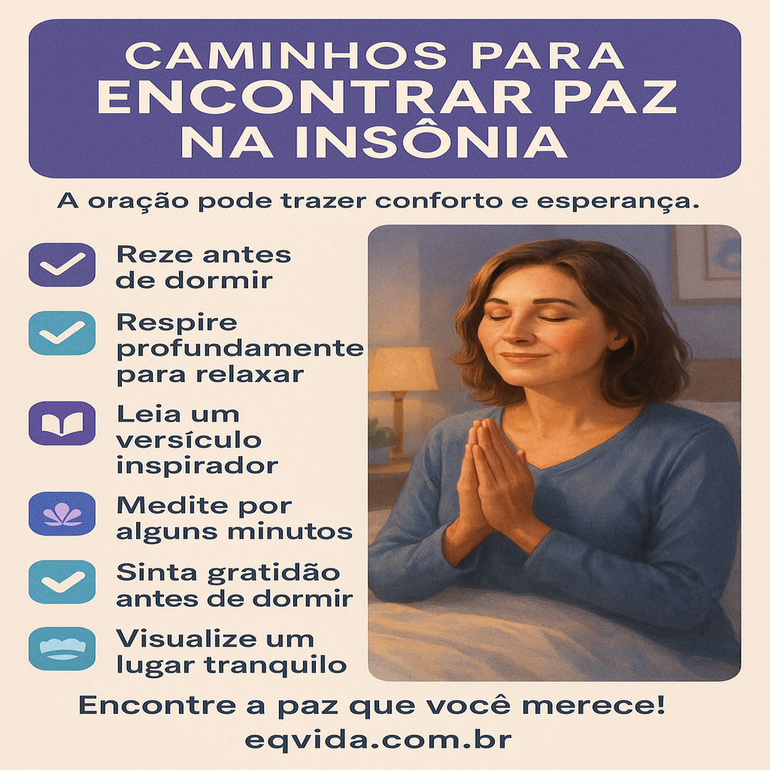 Deus Está ao Seu Lado na Insônia: Encontre Paz e Esperança