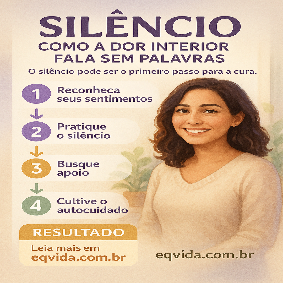 Silêncio: Como a Dor Interior Fala Sem Palavras
