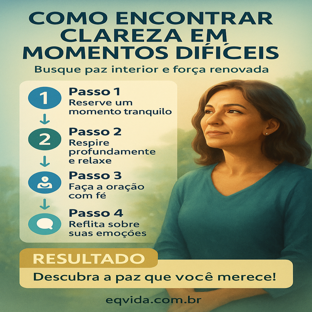 Como uma Oração Pode Trazer Clareza em Meio ao Caos